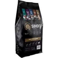 Сухий корм для собак Savory Adult All Breeds rich in Fresh Duck and Rabbit 12 кг (4820232630181)