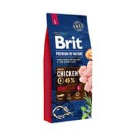 Сухой корм для собак Brit Premium Dog Adult L 15 кг (8595602526468)