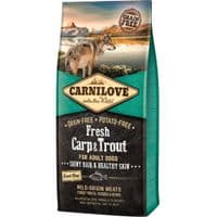 Сухой корм для собак Carnilove Fresh Carp and Trout for Adult dogs 12 кг (8595602527557)