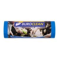 Пакеты для мусора Buroclean EuroStandart крепкие синие 120 л 10 шт. (4823078977915)