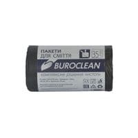 Мусорные пакеты Buroclean черные 35 л 50 шт. (4823078910615)