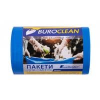 Пакеты для мусора Buroclean EuroStandart крепкие синие 60 л 40 шт. (4823078977892)