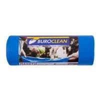 Пакеты для мусора Buroclean EuroStandart крепкие синие 240 л 10 шт. (4823078977977)