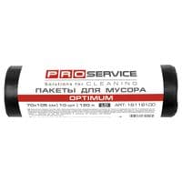 Мусорные пакеты PRO service Optimum LD Черные 120 л 10 шт. (4823071624205)