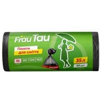 Мусорные пакеты Frau Tau Черные 35 л 50 шт. (4820195508169)