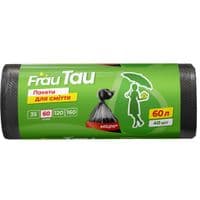Мусорные пакеты Frau Tau Черные 60 л 40 шт. (4820195508183)