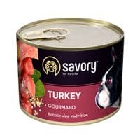 Консервы для собак Savory Dog Gourmand индейка 200 г (4820232630501)