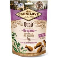 Лакомство для собак Carnilove Semi Moist с перепелкой и орегано 200 г (8595602527359)