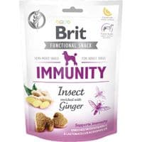 Лакомство для собак Brit Care Immunity насекомое с имбирем 150 г (8595602539970)