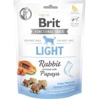 Лакомство для собак Brit Care Light кролик с папаей 150 г (8595602539956)