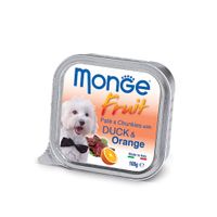Консерви для собак Monge DOG FRUIT качка з апельсином 100 г (8009470013239)