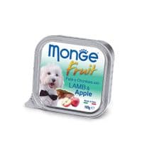 Консервы для собак Monge DOG FRUIT ягненок с яблоком 100 г (8009470013222)