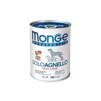 Консервы для собак Monge Dog Solo 100% ягненок 400 г (8009470014236)