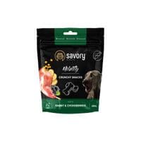 Лакомство для собак Savory для здоровья костей и суставов, кролик и рябина 200 г (4820232631362)