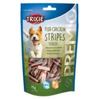 Лакомство для собак Trixie Premio Chicken and Pollock Stripes палочки курица/рыба 75 г (4011905315348)