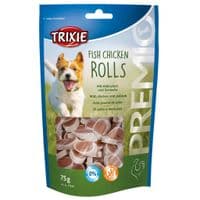 Лакомство для собак Trixie Premio Chicken and Pollock Rolls роллы курица/лосось 75 г (4011905315355)