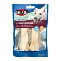 Лакомство для собак Trixie Кость для чистки зубов с уткой Denta Fun 10 см 70 г (4011905313917)