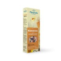 Ласощі для птахів Природа "Колосок" для німфи медовий 140 г (4820157400494)
