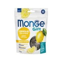 Лакомство для собак Monge Gift Dog Immunity support кролик с лимоном 150 г (8009470085700)