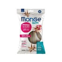 Лакомство для собак Monge Gift Dog Puppy and Junior Medium&Maxi свинина с корнем когтя дьявола 210 г (8009470085601)