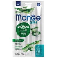 Ласощі для собак Monge Gift Dog Skin support лосось з алое 45 г (8009470085434)