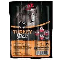 Лакомство для собак Alpha Spirit DOG Sticks Turkey полувлажные с индейки, палочки 40 г (8436586310417)