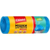 Мусорные пакеты Chisto с затяжкой 35 л 15 шт. (4823098408772)