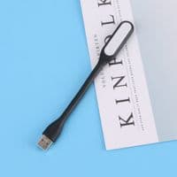Ліхтарик гнучкий LED USB, Black, OEM