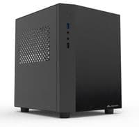 Корпус ALmordor Solar 210 SFF Black без БЖ для Mini ITX, 1xUSB 2.0, 1xUSB 3.0, макс. CPU – 85 мм/VGA – 230 мм/PSU – 160 мм, алюминиевый (ALS210SFFBK)