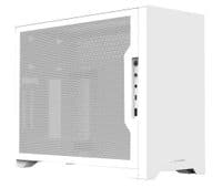 Корпус ALmordor Sharky 170I ITX White, без БП, Mini Tower SFF, Mini ITX, 1xUSB 3.0, 1xType-C, макс. CPU – 70 мм/VGA – 330 мм/PSU – 160 мм, алюминиевый (ALS170IWH)