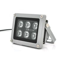 Прожектор спрямований із сутінковим датчиком YOSO 12V 12W, 6LED, IP66, кут огляду 60, лінза 6мм, дальність до 30м, 114*86*86мм, BOX