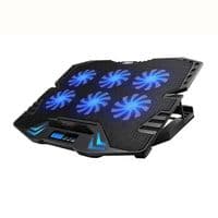 Подставка под ноутбук IceCoorel A2, 10-15.6&amp;quot;, 2*140mm + 3*70mm 1400&amp;plusmn;10% RPM, корпус пластик, 2xUSB 2.0, 410x290x26mm, Blue, Box, Q50