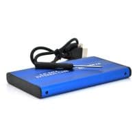 Карман ShuoLe-U35E-SATA, 2,5&amp;quot;алюминиевый корпус,интерфейс USB2.0 SATA, blue