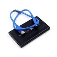 Карман VFAN 2,5" корпус металл, интерфейс USB3.0 SATA, Black