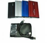 Карман 2,5&amp;quot;корпус металл ,интерфейс USB2.0 / SATA, Silver
