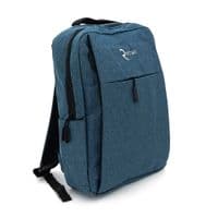 Рюкзак для ноутбука T2 15.6&amp;quot;, материал нейлон, выход под USB-кабель, синий, Q50