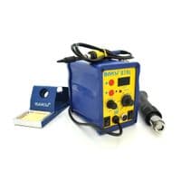 Паяльна станція BAKKU BK-878L цифрова індикація, фен, паяльник (260*165*173) 2,27 кг