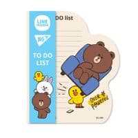 Бумага для заметок Yes To Do Line Friends boy планшет с магнитом, блок 52 листа (170325)