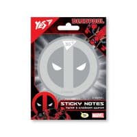 Папір для нотаток Yes з клейким шаром фігурна Marvel.Deadpool, 40 аркушів (170303)