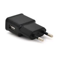 МЗП  110-240V, 1xUSB, 5V / 2A, Black, Blister-box