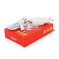 Набор BOROFONE BA48A СЗУ 1xUSB+ кабель iPhone, 2.1A, 1м, White, Box
