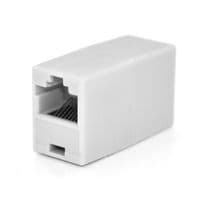 Соединитель RJ45 8P8C мама / мама RJ45 для соединения кабеля, белый, Q100