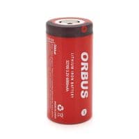 Аккумулятор 32700 LiFEPO4 ORBUS 32700-48G, 6000mAh,3.7V, RED / GREY, Q120
