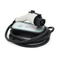 Зарядний пристрій для електромобіля DC: 220V/32A, довжина кабелю 10m, IP67, LED-індикація