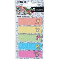 Стікер-закладка Kite паперова паперова з малюнком tokidoki 100 шт, 5х20 шт (TK23-480)