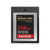 SanDisk Extreme PRO CFexpress Card Type B, 256GB, 1700MB/s Read, 1200MB/s Write, EAN: 619659180843