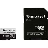 Карта памяти Transcend Ultra Performance 340S microSDXC 512GB UHS-I U3 V30 + SD-адаптер (TS512GUSD340S)