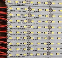 Стрічка світлодіодна 5630 алюмінієва, на твердій основі, 12V, 4000K,72LED, White, ціна за метр