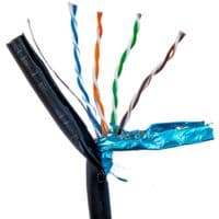 Кабель витая пара GEAR FTP 4x2x0,51 Cat5E, CU, для наружных работ, оболочка PVC+PE, 305m