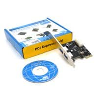 Контроллер PCI-Е=&amp;gt;USB 3.0, 2port, BOX